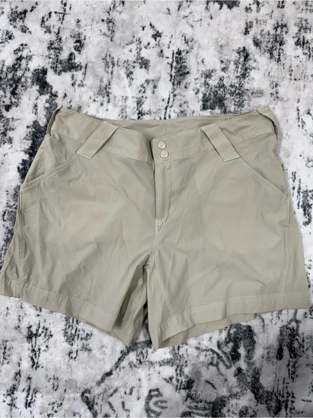 Columbia Women's Light Khaki Athletic Shorts